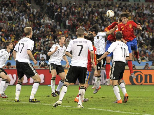 Bei der WM 2010 köpfte Carles Puyol das deutsche Team im Halbfinale aus dem Turnier. 