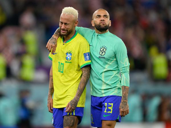 Ob Neymar weiter für Brasilien spielt, ließ der Superstar unmittelbar nach dem WM-Aus offen.