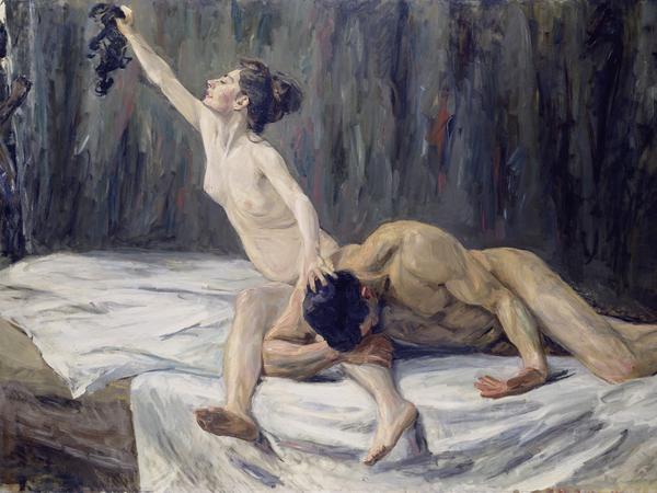 Machtlos in den Fängen der Frau. Max Liebermanns „Simson und Delila“ von 1902 aus dem Frankfurter Städel Museum. 