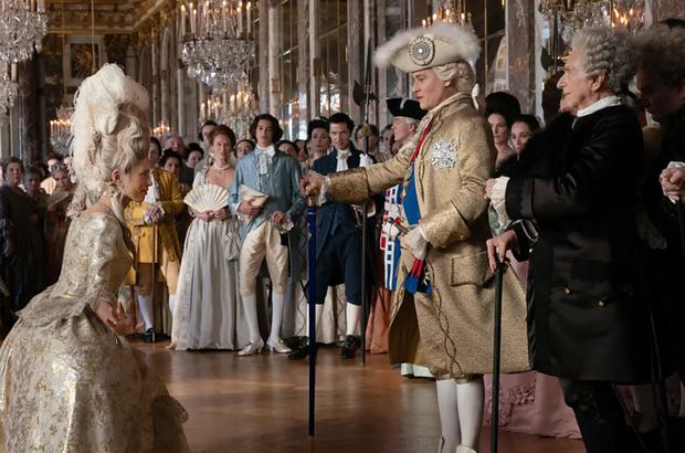 Jeanne du Barry (Maïwenn) und Louis XV. (Johnny Depp) im Cannes-Eröffnungsfilm „Jeanne du Barry“.