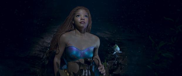 Halle Bailey als Meerjungfrau Arielle.