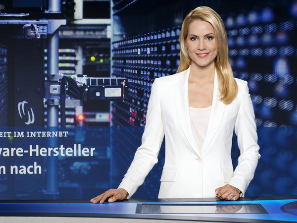 Die „Tagesschau“ mit Judith Rakers gehört zu den meistgenutzten Nachrichtenmedien