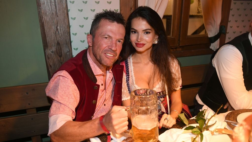 Fußball-Rekordnationalspieler Lothar Matthäus und seine Partnerin Anastasia (Foto)