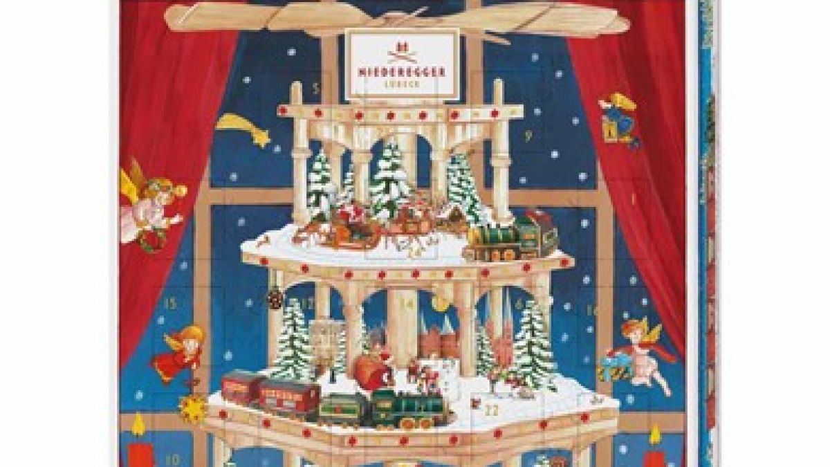 Vegane Marzipan-Vielfalt – der Niederegger Adventskalender 2023 (Foto)