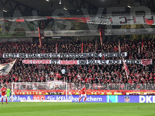 Die Fans machten einmal mehr deutlich, dass sie hinter Urs Fischer stehen.