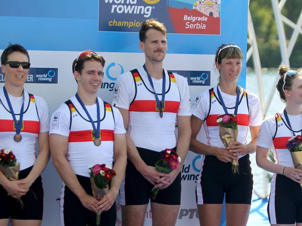 Der Para Mixed-Vierer mit Susanne Lackner, Jan Helmich, Marc Lembeck, Kathrin Marchand, und Inga Thöne gewann WM-Bronze und EM-Silber und löste das Ticket für die Paralympics in Paris.