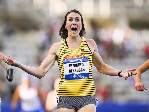 Irmgard Bensusan feierte mit ihrem WM-Sieg über 200 Meter ihren vierten Triumph bei Para-Leichtathletik-Weltmeisterschaften.
