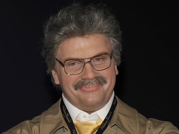 Die Kunstigur von Hape Kerkeling „Horst Schlämmer“ als Wachsfigur im Madame Tussauds Berlin am 28.07.2020.