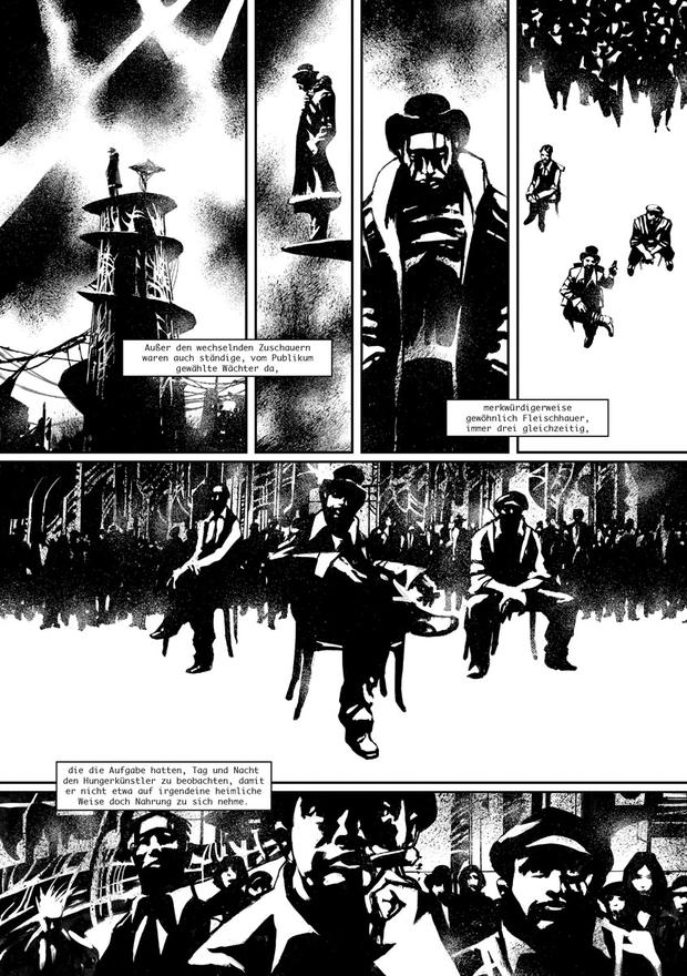 Eine Seite aus Žeželjs aktuellem Buch „Wie ein Hund“.