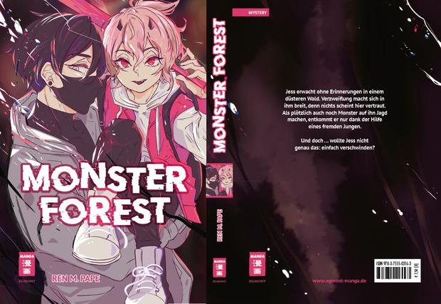 Das Umschlagmotiv von „Monster Forest“.