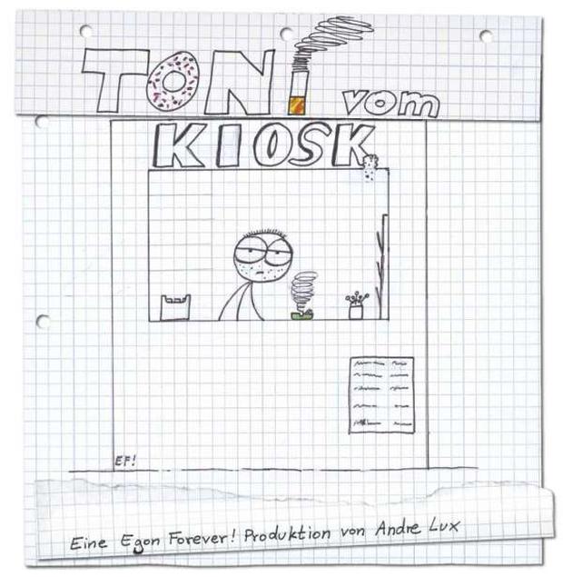 Das Titelbild von „Toni vom Kiosk“.