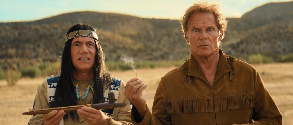Blutsbrüder seit einem Vierteljahrhundert. Apachen-Häuptling Abahachi (Michael „Bully“ Herbig) und sein Weggefährte Ranger (Christian Tramitz).