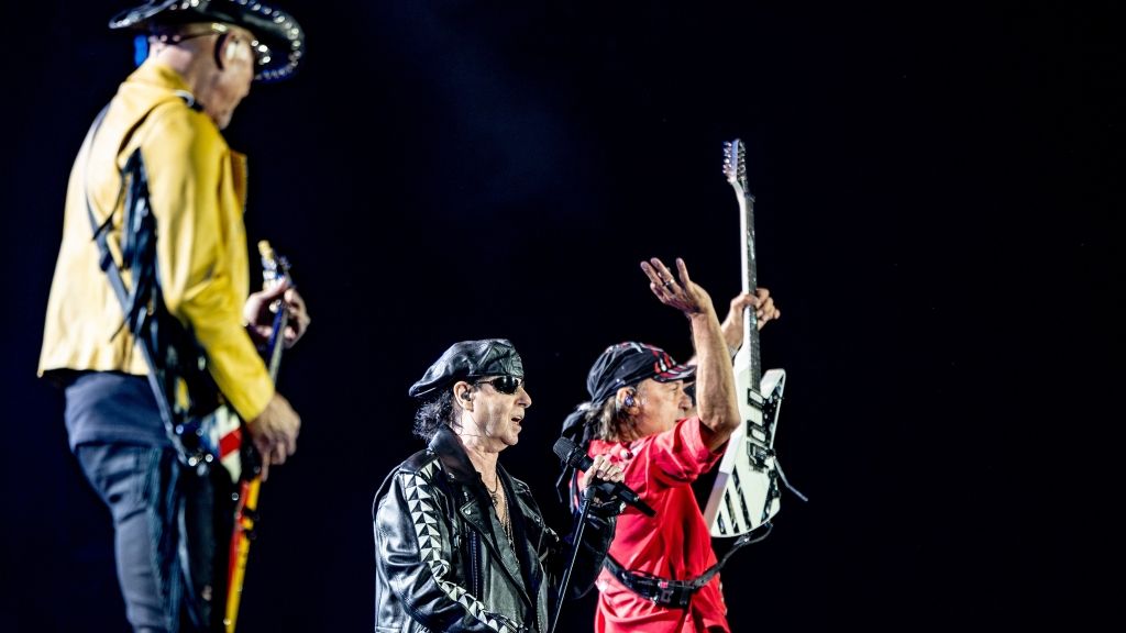 Die Scorpions aus Hannover waren Headliner beim Wacken Open Air 2024. Ihr berühmtester Hit: Die Wende-Hymne "Wind Of Change". (Foto)