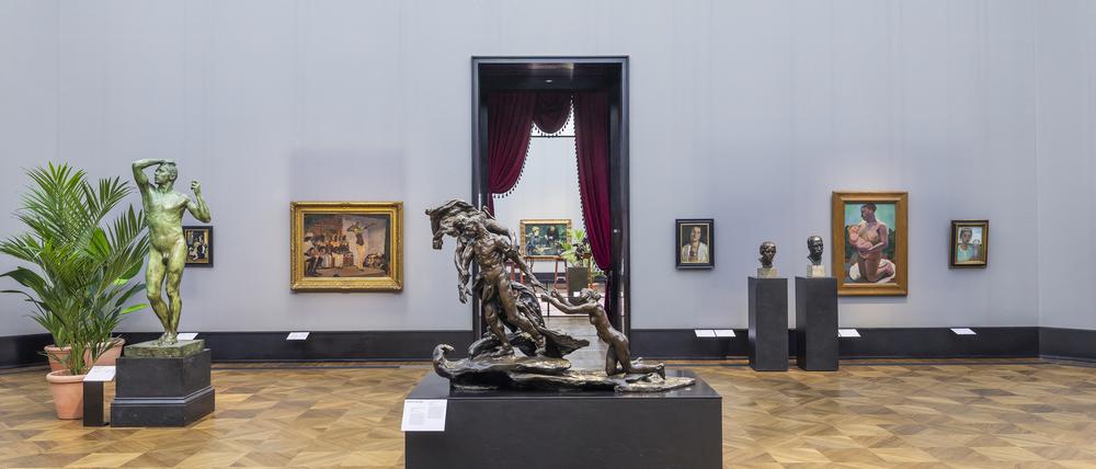 Wie in Paris 1905: Blick in die Ausstellung Camille Claudel & Bernhard Hoetger in der Alten Nationalgalerie.