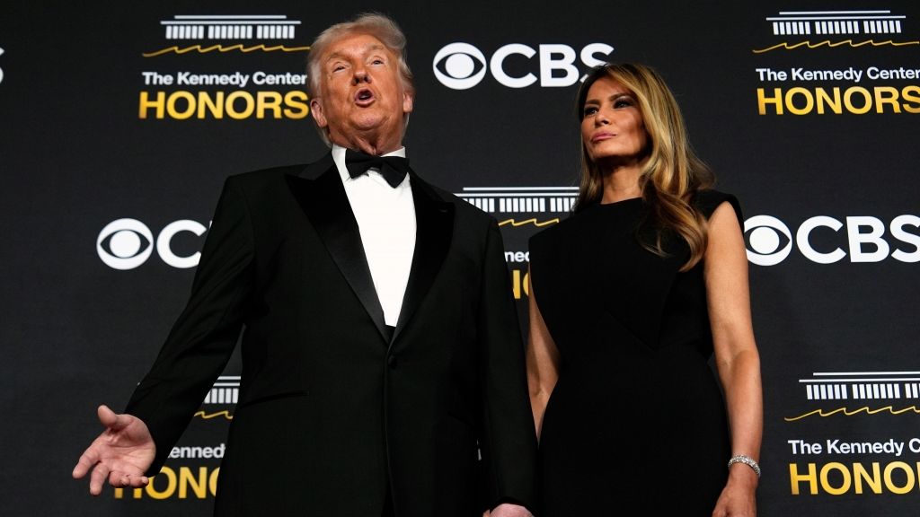 Donald und Melania Trump am 7. Dezember 2025 bei einer Gala im Kennedy Center. (Foto)