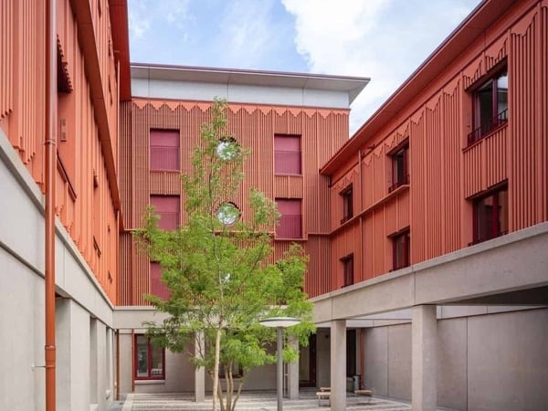 Übernachtungsschutz mit medizinischer Einrichtung, München
Credit: Hild und K Foto: Michael Heinrich