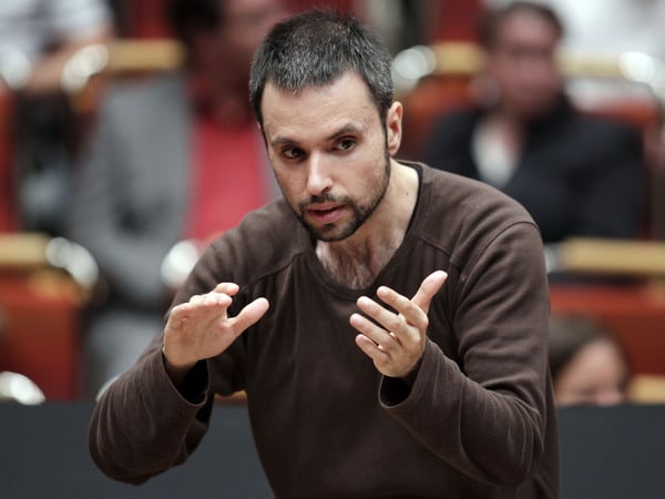 Constantinos Carydis (* 1974 in Athen, Griechische Dirigent) leitet das Mahler Chamber Orchestra am 05. September 2010 in der Philharmonie Köln