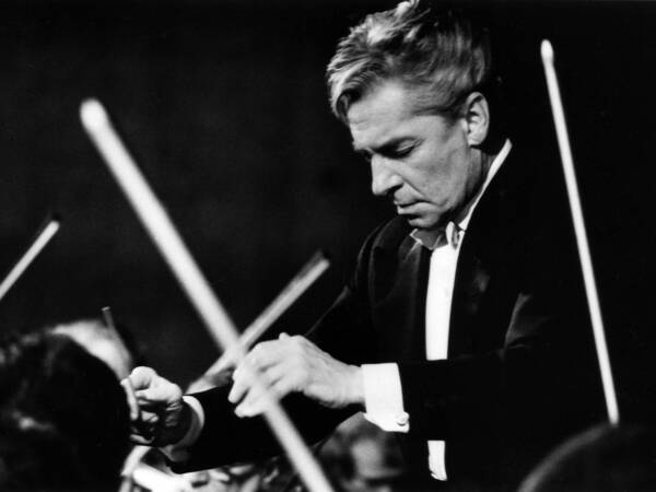Herbert von Karajan conducts Brahms Fourth Symphony, 1980s. 1972