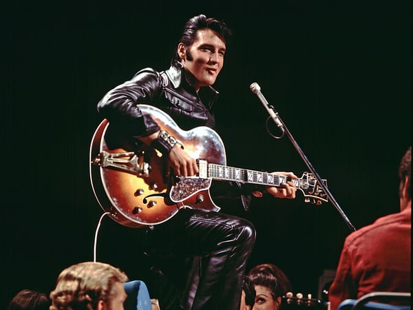 Elvis Presley in Baz Luhrmanns Dokumentarfilm "EPiC: Elvis Presley in Concert". Copyright: 2025 Sony Music Entertainment.