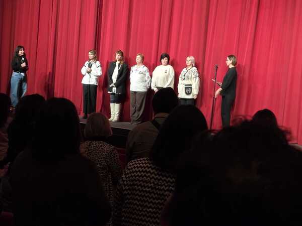 Vorstellung des ukrainischen Films "Traces" bei der Berlinale.
Foto: Robert Ide