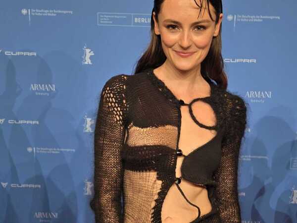 Schauspielerin Lea von Acken bei der Berlinale