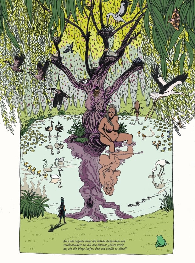 Bilder aus dem Buch "Die Frau als Mensch: Schamaninnen" von Ulli Lust