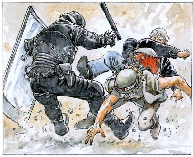 Rauer Strich. Szene aus dem aktuellen "Jeremiah"-Band.