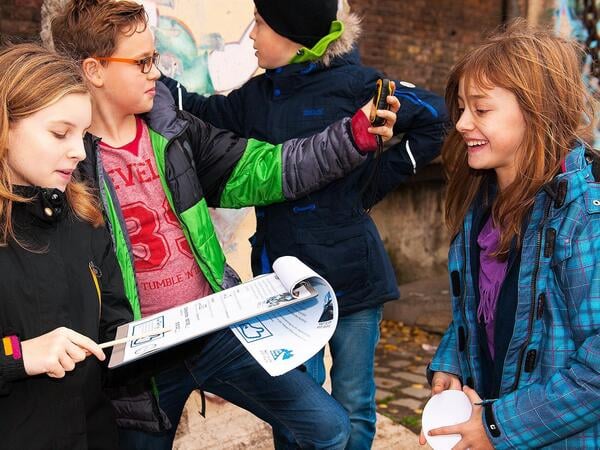 Mit GPS Ostereier finden Technikmuseum