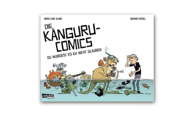 ernd Kissel/Marc-Uwe Kling, "Die Känguru-Comics 2: Du würdest es eh nicht glauben", Quelle: Carlsen