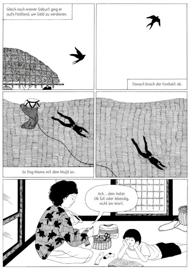 südkoreanischer Comic "Langer Atem" von Jeong-in Mun, Quelle: Rotopolpress