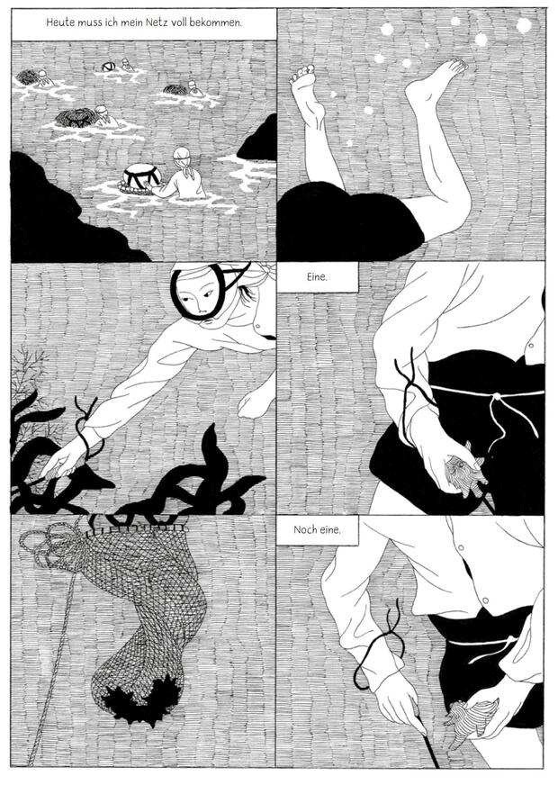 südkoreanischer Comic "Langer Atem" von Jeong-in Mun, Quelle: Rotopolpress