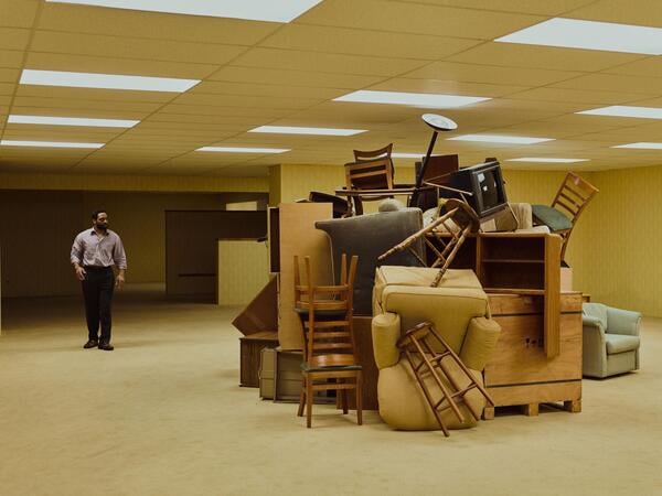 Still aus dem Film "Backrooms", Credit: A24