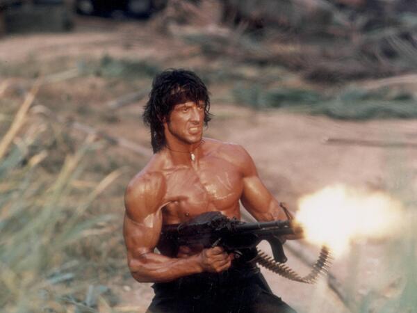 Studio Publicity Still from Rambo: First Blood Part II Sylvester Stallone © 1985 Tri-Star Los Angeles CA USA PUBLICATIONxINxGERxSUIxAUTxONLY Copyright: xAmericanxPictorialx 31703132 Studio Publicity quiet from Rambo First Blood Part II Sylvester Stallone © 1985 TRI Star Los Angeles Approx USA PUBLICATIONxINxGERxSUIxAUTxONLY Copyright xAmericanxPictorialx