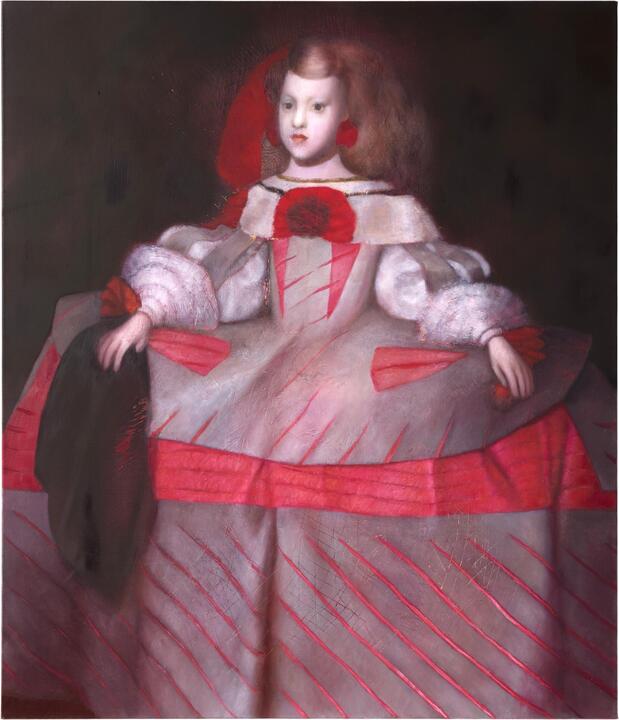 Emese Kazár, "Beneath the Surface and Beyond 4", 2025 (60 x 50 cm), Foto: Galerie Albrecht