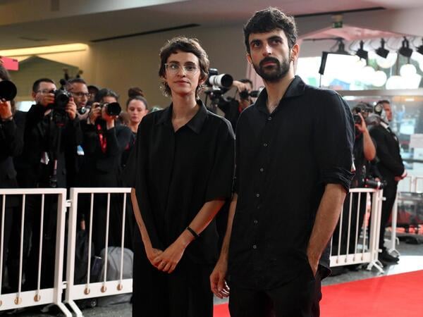 September 10, 2026, Venice, ITALY: Israeli directors Yuval Abraham R and Rachel Szor arrive for the premiere of Naza during the 83rd Venice Film Festival in Venice, Italy, 10 September 2026. The movie is presented in official competition Venezia 83 at the festival running from 02 to 12 September 2026. ANSA/ETTORE FERRARI Venice ITALY PUBLICATIONxINxGERxSUIxAUTxONLY - ZUMAa110 20260910_zaf_a110_034 Copyright: xEttorexFerrarix