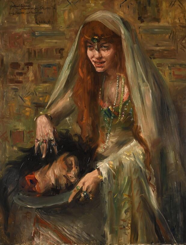 Lovis Corinth: Gertrud Eysoldt als Salome, 1903