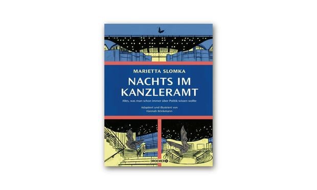 Graphic Novel "Nachts im Kanzleramt" von Marietta Slomka und Hannah Brinkmann. Quelle: Droemer Knaur