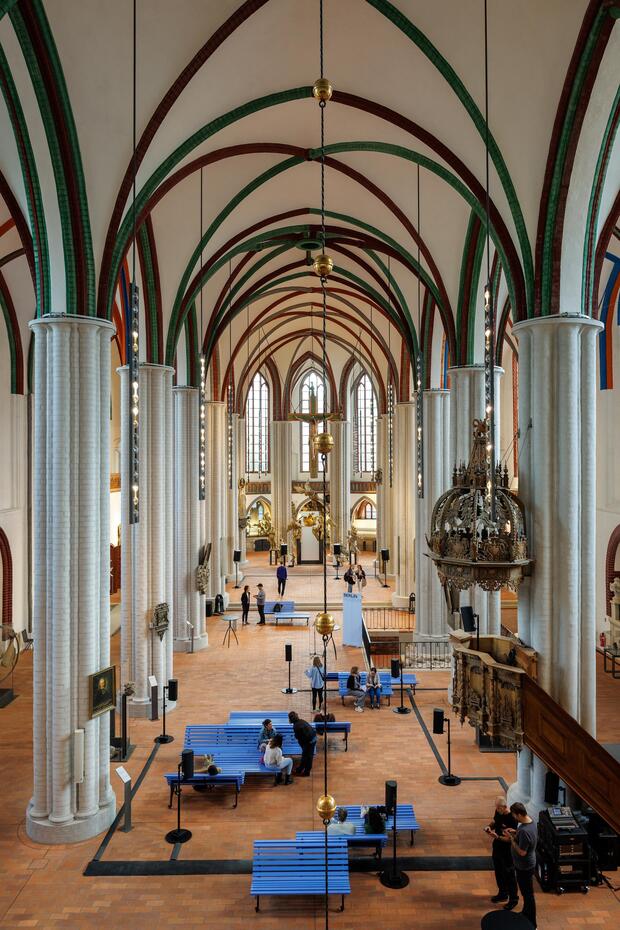 Ausstellung "Chorus", Nikolaikirche, Foto: Berlin Museum