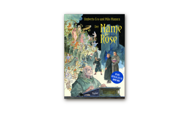 von Milo Manara gezeichnete Graphic Novel "Der Name der Rose" (nach Umberto Eco).Quelle: Hanser